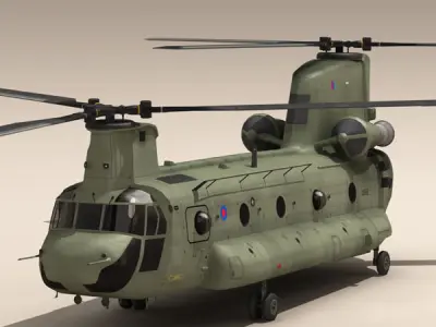 CH-47 RAF 3D model