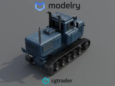 Snowcat 3D model buy