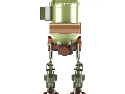Fighting mech of the republic 3D model