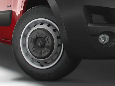 Vauxhall Movano 2020 wheel 3D model