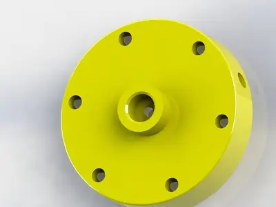valve housing 3D model