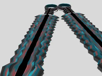 EPEE DE COMBAT Low-poly 3D model