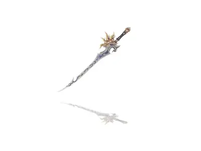 Phoenix Katana Low-poly 3D model