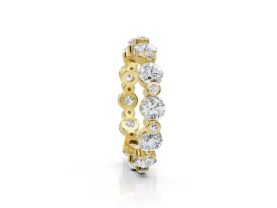 Eternity ring 3D model purchase