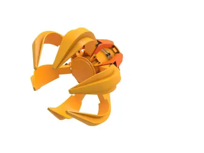 Hydraulic Grab 3D model