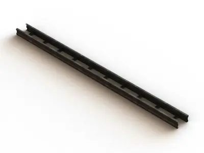 Standard Steel Ladder Type Cable Trays 3D model