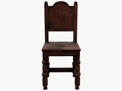 Medieval Rustic Low-poly 3D model