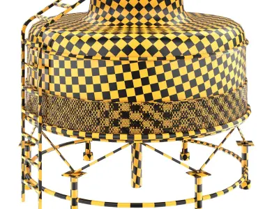 Roof top cooling unit 3D model buy