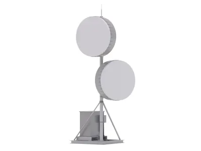Mobile Antenna v1 3D model
