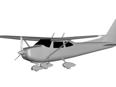 Cessna 182 Skylane 3D model purchase