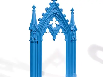 Gothic arches 3D print model