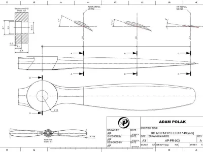 PROPELLER AP-PR-003 3D print model