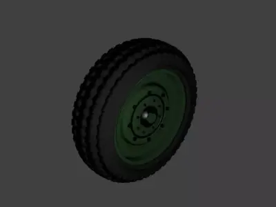 OFFROAD TIRE 3D model purchase