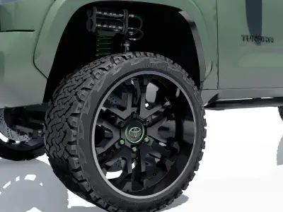 2022 Toyota Tundra TRD Pro  Tundra Badge Edition Lifted 3D model