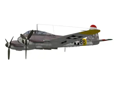 Messerschmitt Me 210 Ca1 3D model