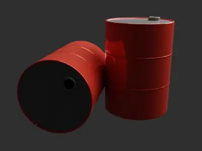 Barrel oil barrels 3D model