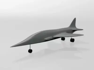 Jet Fighter 04 3D model