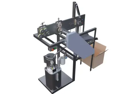 Bending Machine 3D model purchase