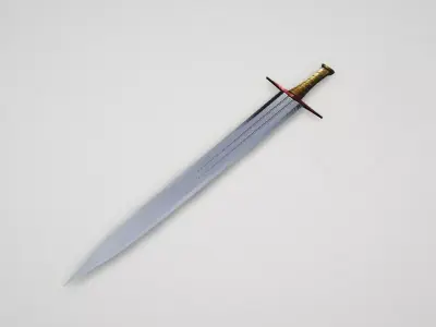 Game asset Timeless Elegance Blade 3D model