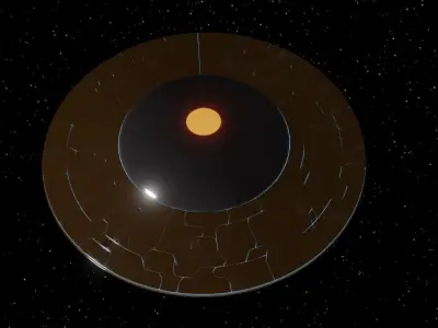 UFO Saucer-1 Free 3D model