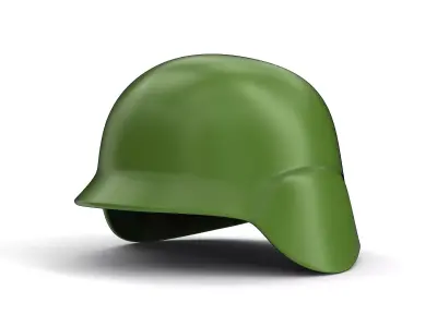 Military helmet 3D print model