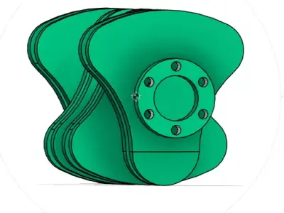 The Crank Shaft 3D model