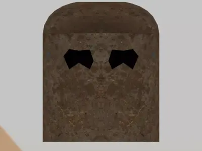 Old hat Free low-poly 3D model