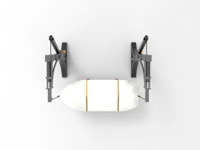Life Boat 3D model by Hafcoy