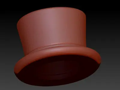  Magician hat pendant charm necklace bracelet jewelry 3D print model