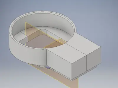 CNC head for 5 AXIS 3D model
