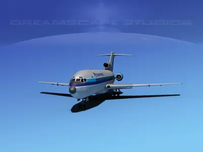 Boeing 727-100 Eastern Airlines 3 3D model