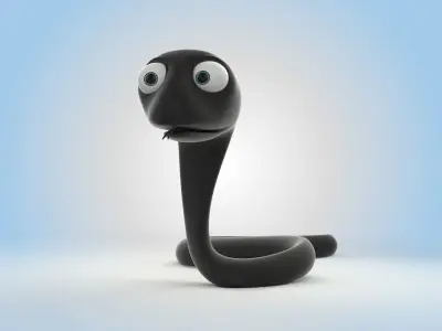 Black Snake 3D model