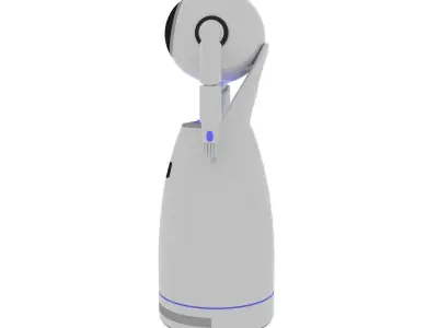Covid-19 Robot 3D model