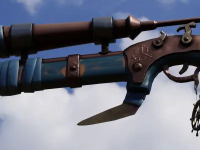 Sbiper Rifle 2022 3D model