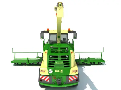 Krone Forage Harvester 3D model