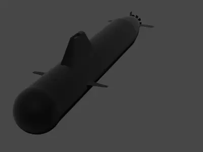 Simple Submarine 3D model