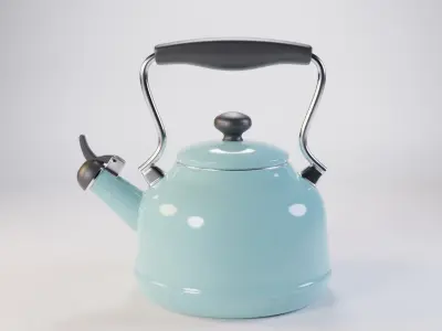 Chantal Vintage Tea Kettle Low-poly 3D model