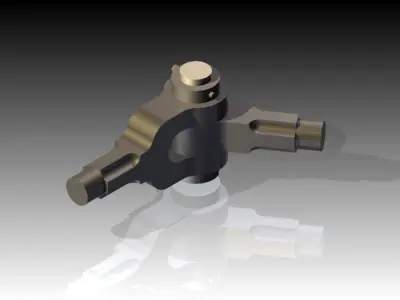 Knuckle Joint or Pin Joint Free 3D model