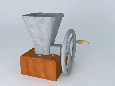 Hand Coffee Grinder Free 3D model