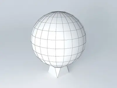 Thunderball sphere Free 3D model
