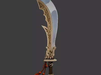 Azure Dragonfang 3D model