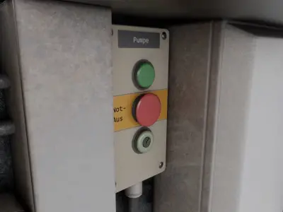 Pump Panel 3  Low-poly 3D model