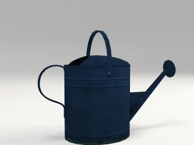 Watering Can Low Poly Low-poly 3D model