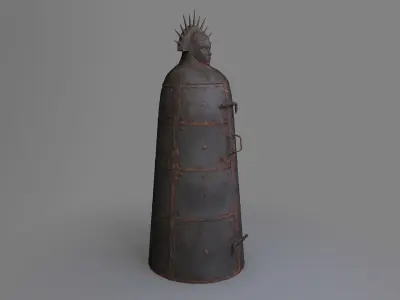Iron Maiden  Low-poly 3D model