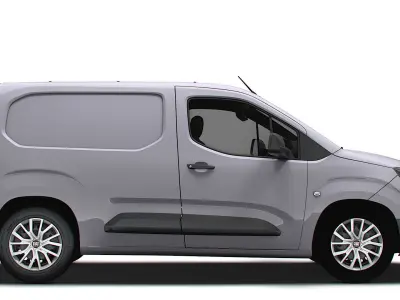 Fiat E Doblo SWB Van 2024 3D model