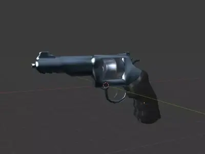 Revolver Free 3D model buy