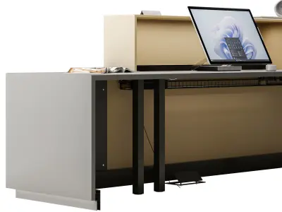 Modular Reception Z1 3D model