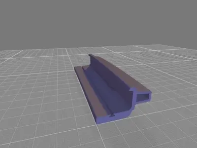 Fiat Panda 2023 smartphone holder 3D print model
