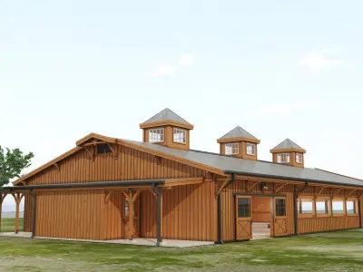  Horse Track and Riding Arena 