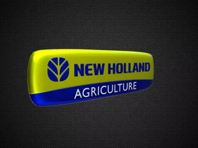 new holland logo 3D model